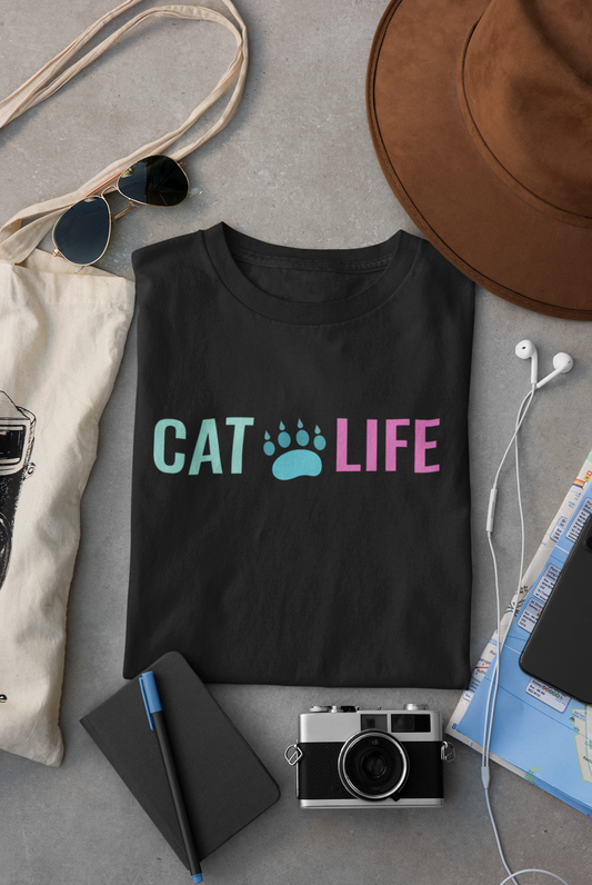 Cat Life (White, Black, Pink Mauve)