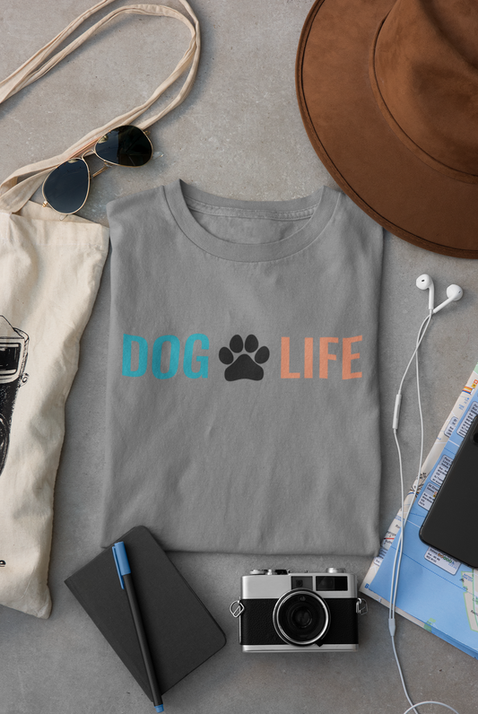 Dog Life (White, Gray)