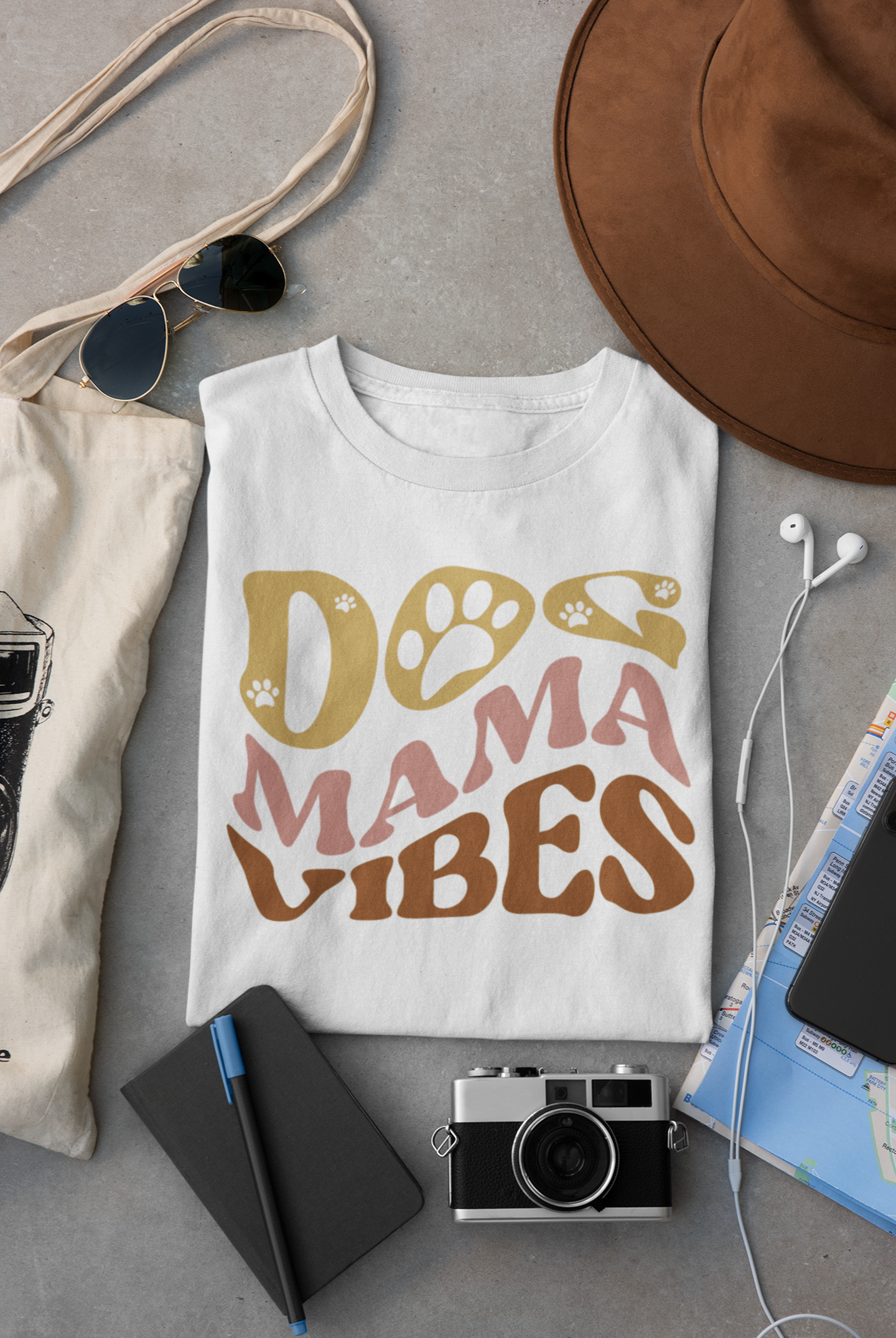 Retro Dog Mom T-shirt, Dog Lover Shirt.